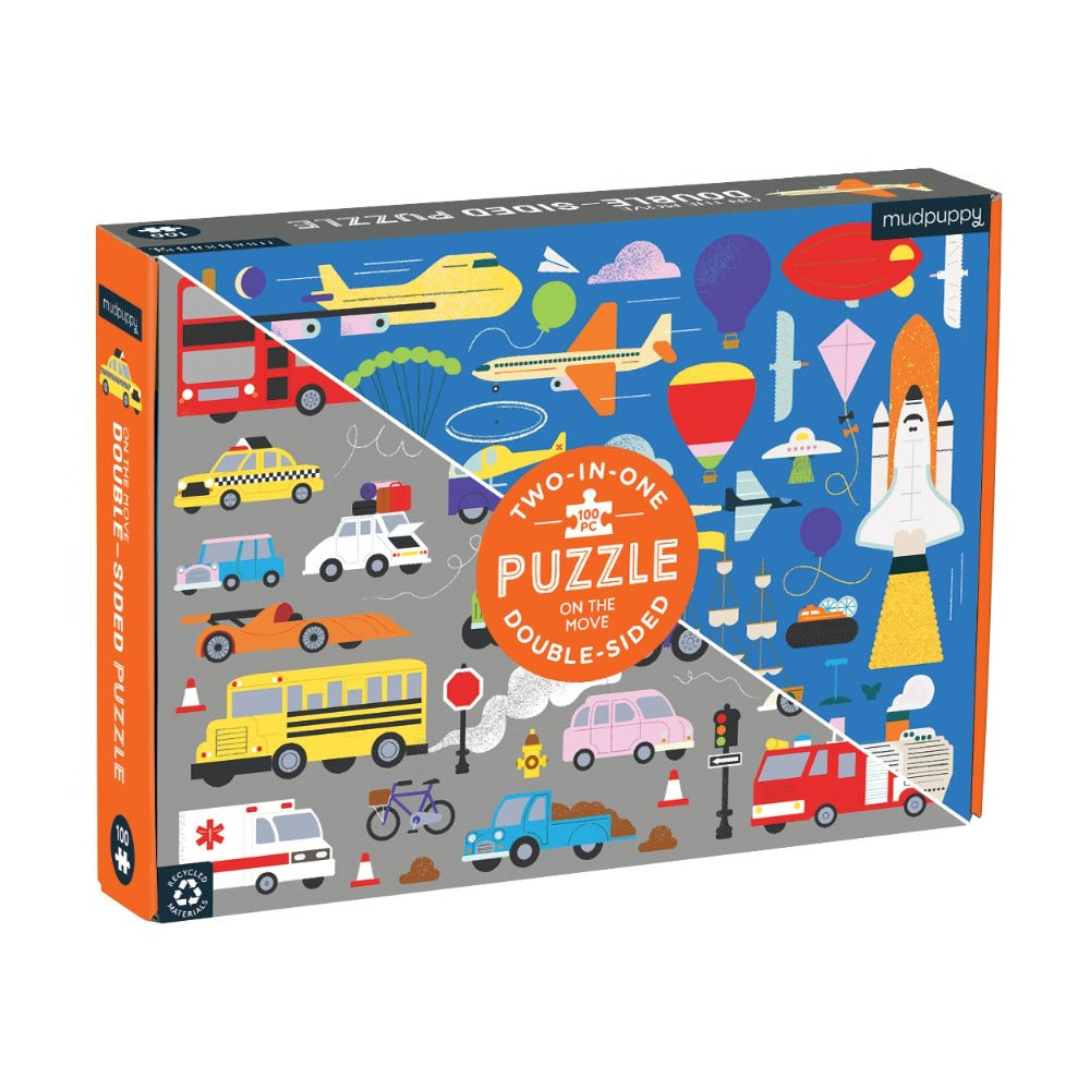 On The Move - Double-Sided Puzzle