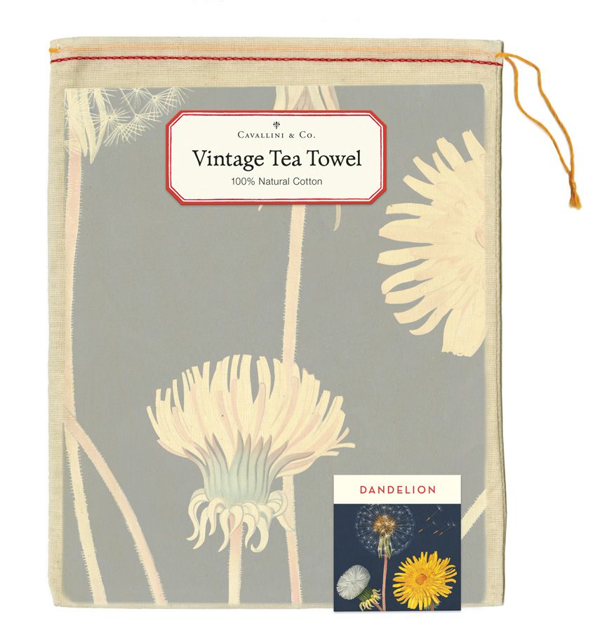 Dandelion - Vintage Tea Towel