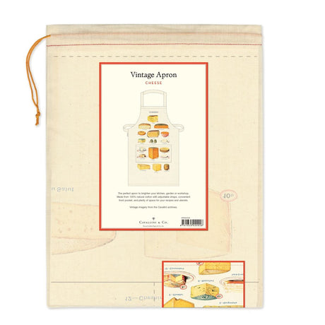 Vintage-Style Apron - Cheese
