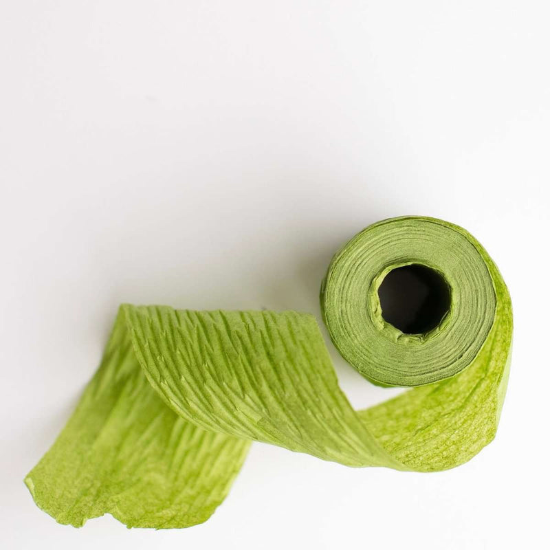 Wrappily Eco Friendly Gift Wrap Paper Ribbon - Olive Green