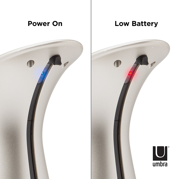 Otto Automatic Soap Dispenser Pump Power On Low Battery