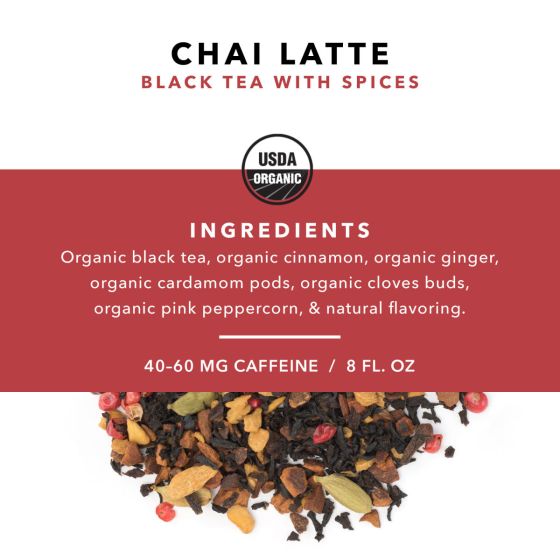 Chai Latte Loose Leaf Tea - Hello World Modern Mercantile