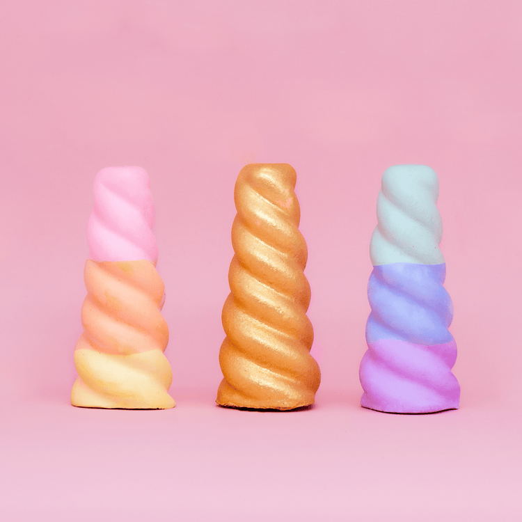 Unicorn Horns Sidewalk Chalk Set of 3
