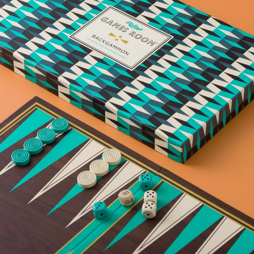 Classic Backgammon Board Game Lifestyle