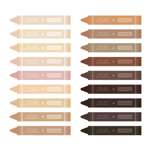 We Are Colorful Crayon Set